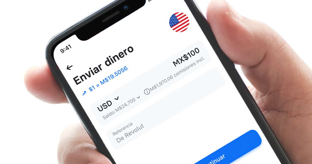 Enviar dinero Revolut