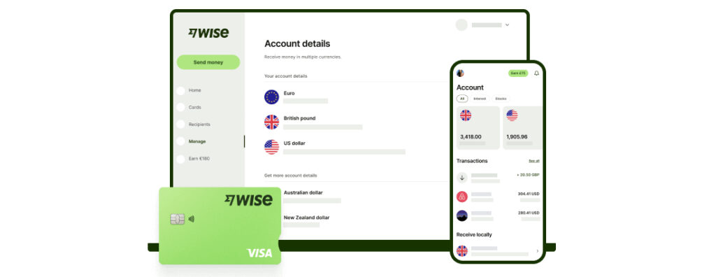 Wise : Enviar y Recibir dinero con Wise